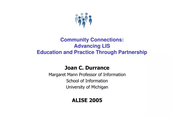 community connections advancing lis education and practice through partnership