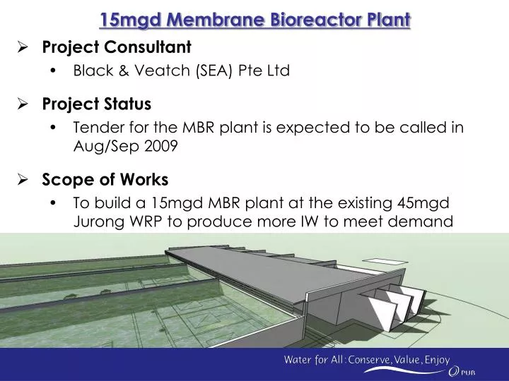 15mgd membrane bioreactor plant
