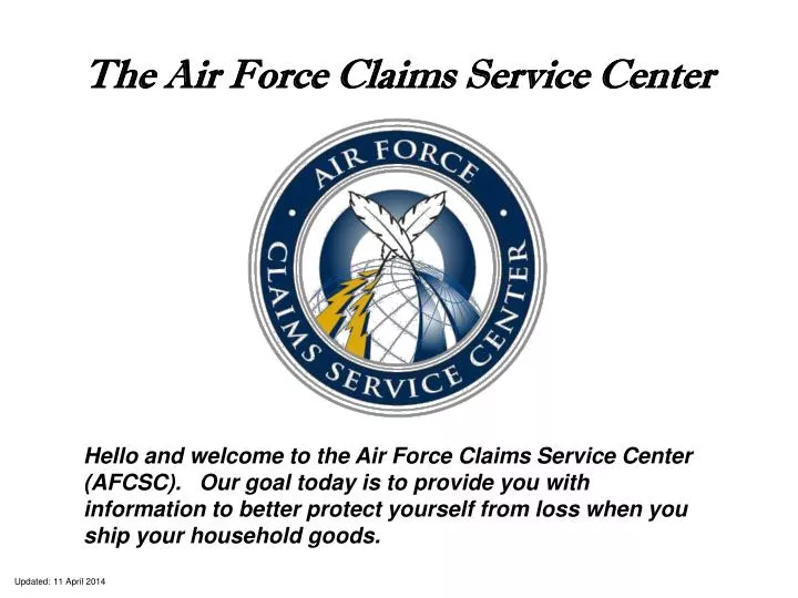the air force claims service center
