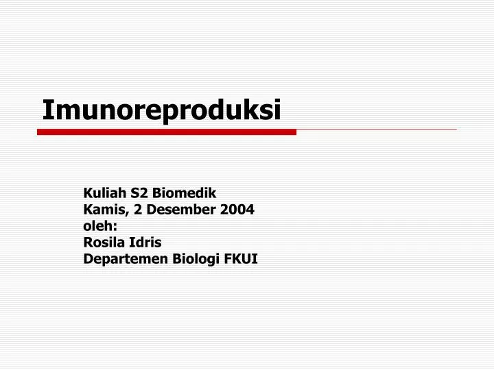 imunoreproduksi