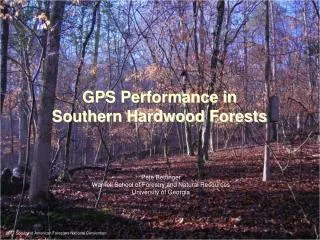 GPS Performance in Southern Hardwood Forests