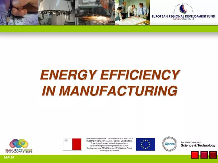 energy efficiency in manufacturing