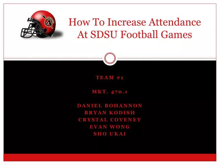 how to increase attendance at sdsu football games