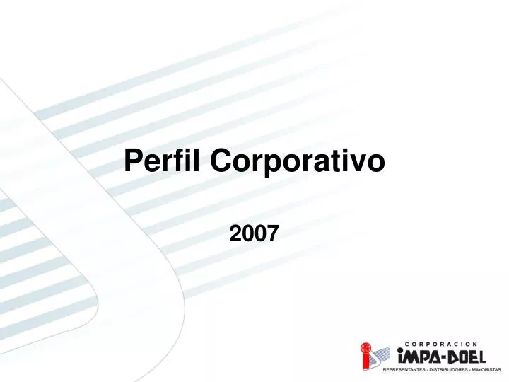 perfil corporativo