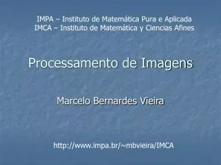 processamento de imagens