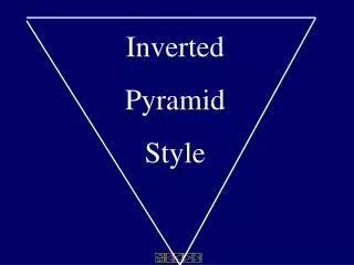 Inverted Pyramid Style