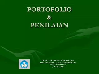 portofolio penilaian