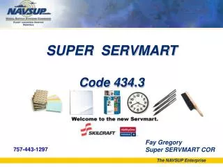 SUPER SERVMART Code 434.3
