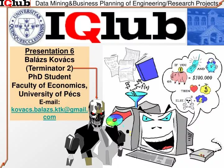 data mining business planning of engineering research projects