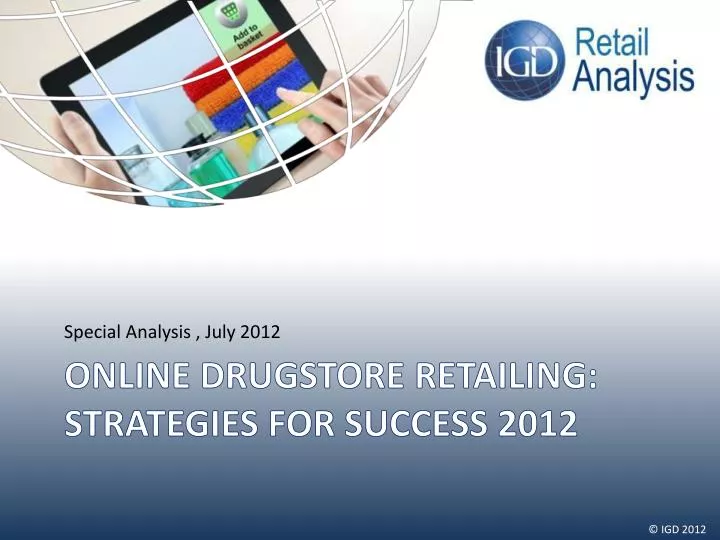 online drugstore retailing strategies for success 2012