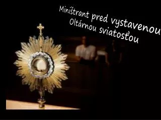 mini trant pred vystavenou olt rnou sviatos ou