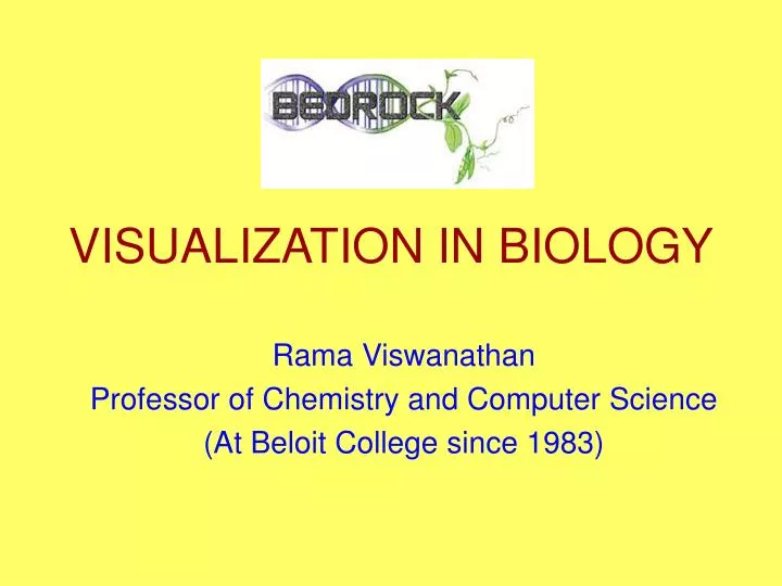 visualization in biology