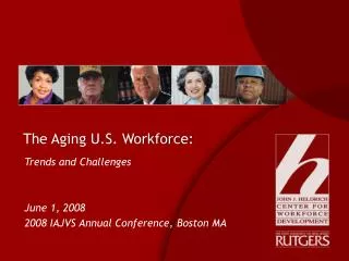 The Aging U.S. Workforce:
