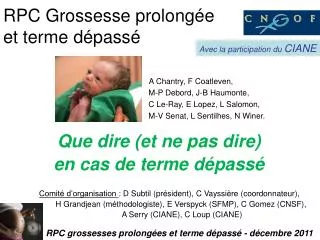 rpc grossesse prolong e et terme d pass