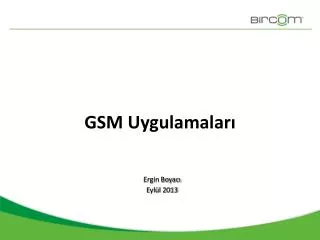 gsm uygulamalar