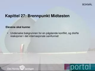 kapittel 27 brennpunkt midt sten