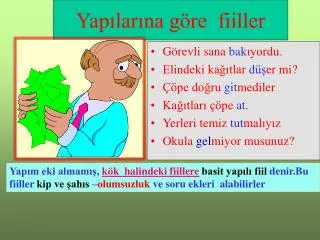 yap lar na g re fiiller