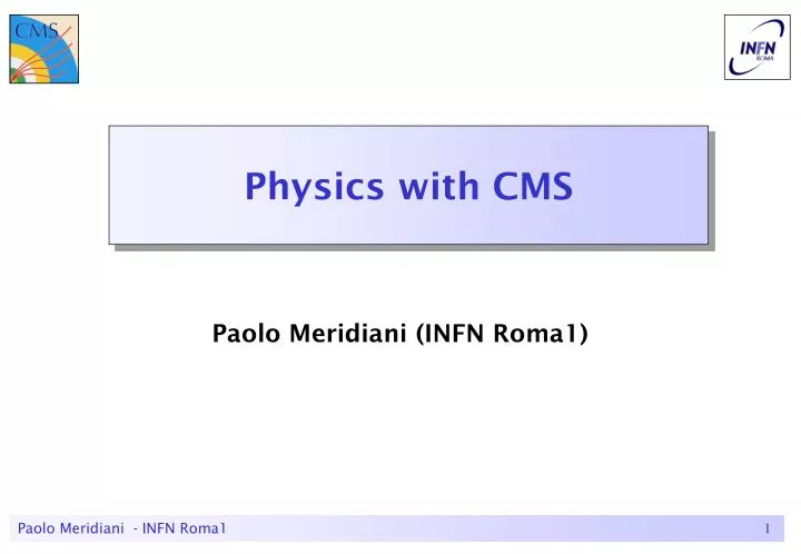 physics with cms
