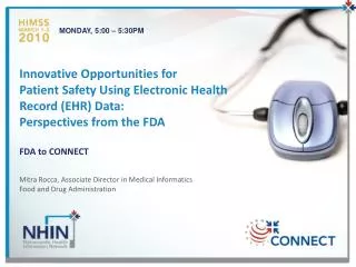 FDA to CONNECT