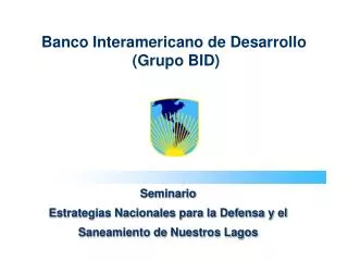 banco interamericano de desarrollo grupo bid