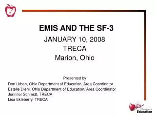 EMIS AND THE SF-3