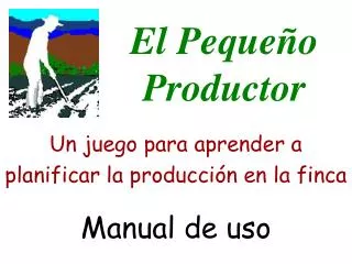 el peque o productor