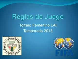 reglas de juego
