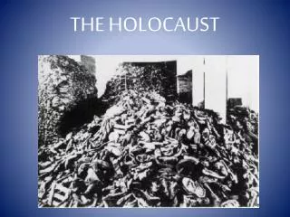 THE HOLOCAUST