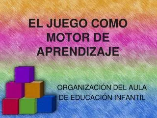 el juego como motor de aprendizaje