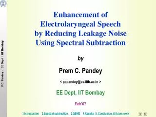 Enhancement of Electrolaryngeal Speech by Reducing Leakage Noise Using Spectral Subtraction by