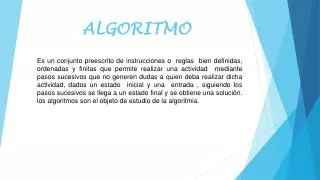 algoritmo