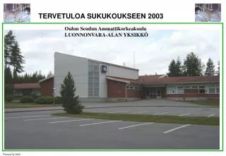 tervetuloa sukukoukseen 2003