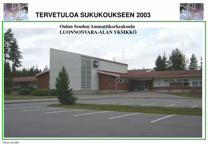 tervetuloa sukukoukseen 2003