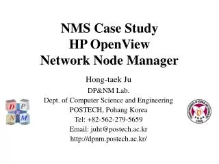 NMS Case Study HP OpenView Network Node Manager