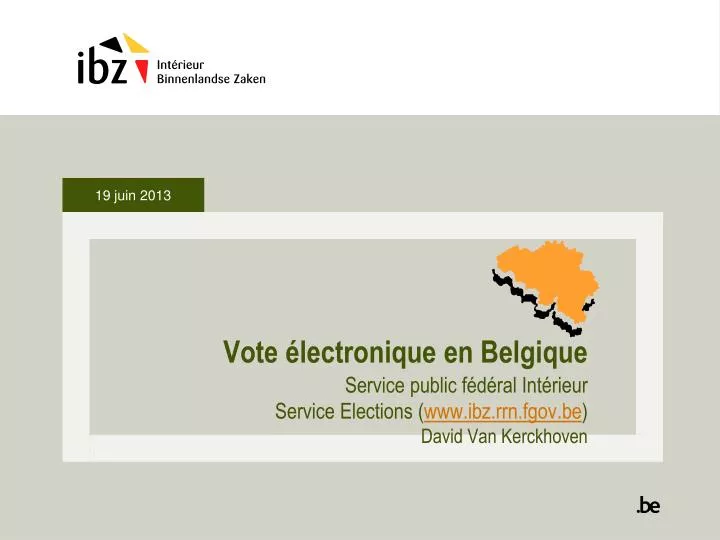 vote lectronique en belgique