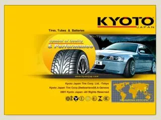 A Presentation of Kyoto Japan Tire Group