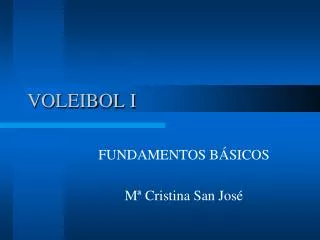 voleibol i