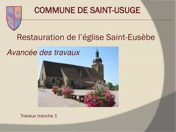 restauration de l glise saint eus be