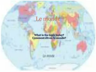 le monde
