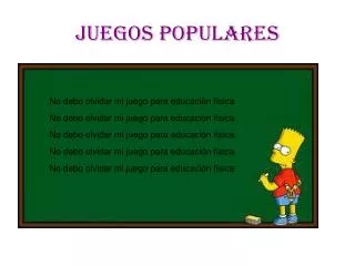 juegos populares