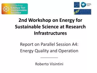 2nd Workshop on Energy for Sustainable Science at Research Infrastructures