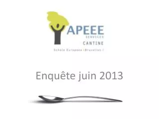 enqu te juin 2013