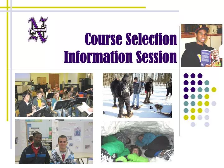 course selection information session