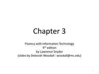 Chapter 3