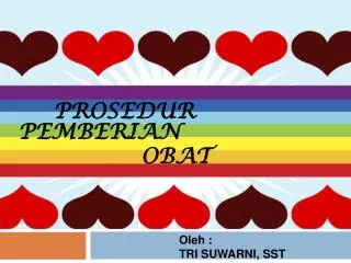 prosedur pemberian obat