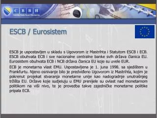 escb eurosistem