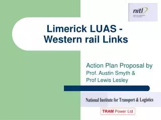 Limerick LUAS - Western rail Links