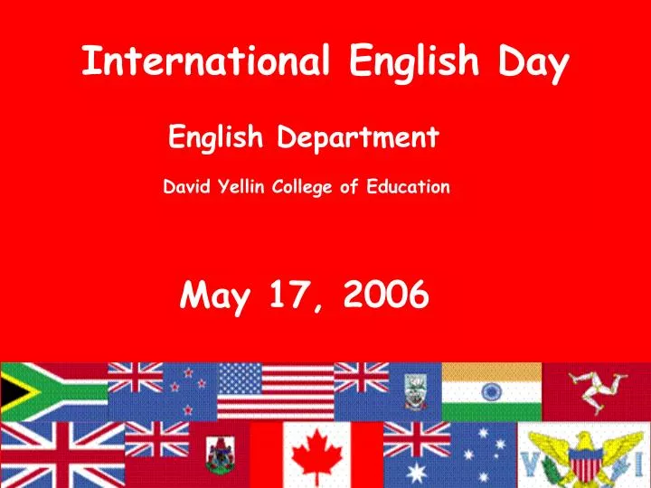 international english day