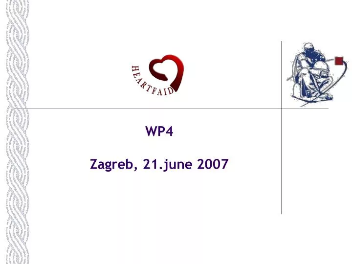 wp4 zagreb 21 june 2007