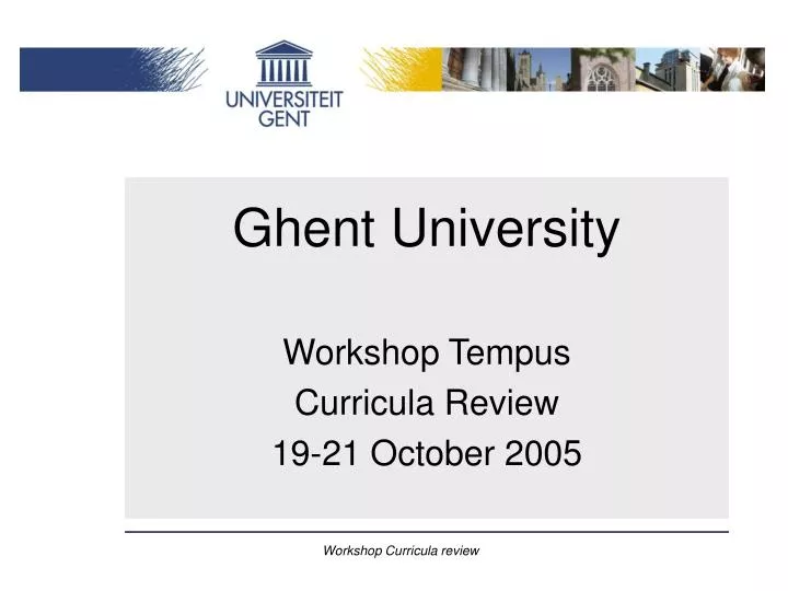 ghent university